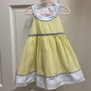 Like new Florence Eiseman Yellow dress 2t